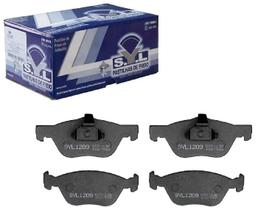 Jogo de pastilhas de freio dianteira, linea 1.4 1.8 1.9, palio adventure, punto, strada syl1209
