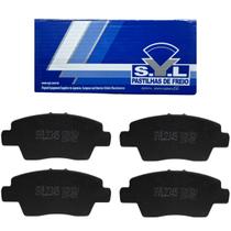 Jogo de Pastilhas de Freio Dianteira Para Disco Ventilado Syl2345 Para Kwid 1.0 12V 2019 em diante