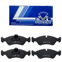 Jogo de Pastilhas de Freio Dianteira Syl1081 Para Vectra GLS CD GSi 2.2 1996 Em Diante e Astra 2.0 1995 a 1998