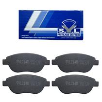 Jogo de Pastilhas de Freio Dianteira Syl2140 Para Citroen C4 2005 Peugeot 307 1.6 2.0 2002