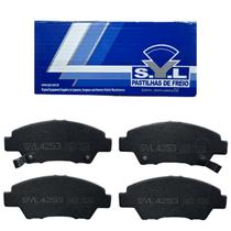 Jogo de Pastilhas de Freio Dianteira Syl4253 P/ Honda City/Fit 1.5 2015&gt / WR-V EX/EXL 1.5 2017&gt