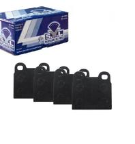 Jogo de pastilhas de freio, dianteira, vw gol, passat, sp1, sp2, voyage, 1972 em diante syl1403