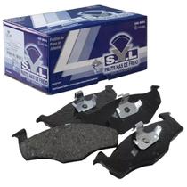 Jogo de pastilhas de freio, dianteira, vw up 1.0i 12v, saveiro, 2014 em diante, disco 239mm syl1421