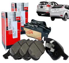 Jogo de Pastilhas de Freio Dianteiro e Traseiro Focus 2009 a 2019 MOTORCRAFT