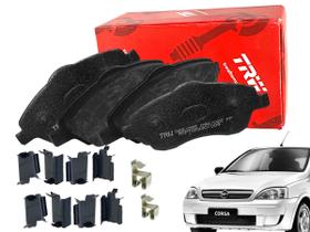 Jogo de Pastilhas de Freio Dianteiro Novo Corsa 2002 a 2012 Montana 2004 a 2010 com Kit Reparo