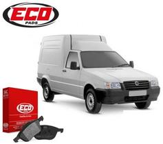 Jogo de pastilhas de freio, fiat tipo, fiorino, uno way, 1.0 1.6 2.0, 1993 em diante eco1074