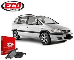 Jogo de pastilhas de freio, gm chevrolet meriva, zafira, 2.0 08v, aro 14, 2010 em diante eco1460