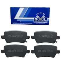 Jogo de Pastilhas de Freio Traseira Syl1674 P/ Chery Tiggo 5X 1.5 2019&gt / Tiggo 7 1.5 2019&gt