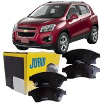 Jogo de pastilhas freio dianteiro gm tracker 1.8 16v 2014 a 2016 jurid