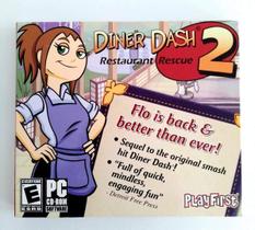 Jogo de PC PlayFirst Diner Dash 2 Resgate no Restaurante Jogo de PC PlayFirst Diner Dash 2 Resgate no Restaurante