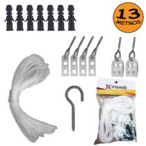 Jogo De Peças Repositoras Completo Para Varal De Teto 13m Maxeb Jogo De Peças Repositoras Completo Para Varal De Teto 13m Maxeb