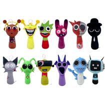 Jogo de pelúcia Super JAKES Sprunki para crianças adultas (12 unidades B)