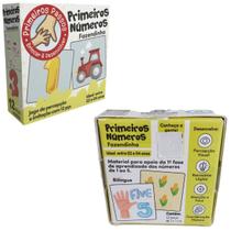 Jogo de Percepção Primeiros Números Bilíngue Fazendinha Primeiros Passos Cooper Fun Jogo de Percepção Primeiros Números Bilíngue Fazendinha Primeiros Passos Cooper Fun