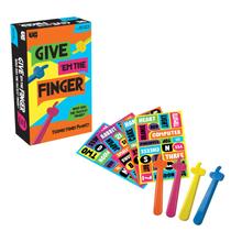 Jogo de perguntas e respostas de ação University Games Give 'em The Finger Jogo de perguntas e respostas de ação University Games Give 'em The Finger