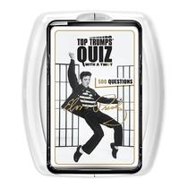 Jogo de Perguntas e Respostas Top Trumps Elvis Presley - Para 2+ Jogadores