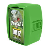 Jogo de perguntas Top Trumps Dinosaurs Kids 2+ jogadores com estojo