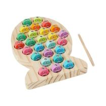 Jogo De Pesca De Madeira Montessori Para Crianças, Brinquedo Educativo Para Aprendizagem De Alfabeto Jogo De Pesca De Madeira Montessori Para Crianças, Brinquedo Educativo Para Aprendizagem De Alfabeto