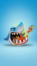 Jogo de Pesca Divertido Tubarão Grande Boca