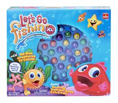 Jogo de Pesca Let's Go Fishin' XL Deep Sea - Pressman - Para Crianças a partir de 4 Anos Jogo de Pesca Let's Go Fishin' XL Deep Sea - Pressman - Para Crianças a partir de 4 Anos