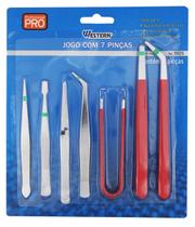 Jogo de Pinças com 07 Peças - WESTERN-1925 - DS TOOLS