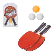 Jogo de Ping Pong com 2 Raquetes Bolinhas Art Sport ZF2920