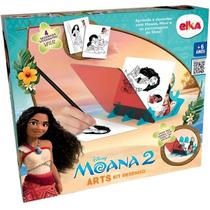 Jogo De Pintura Arts Kit Desenho Disney Moana 2 Elka