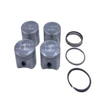 Jogo de pistões com aneis uno mille fire 1.0 gasolina 2001 a 2004