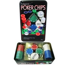 Jogo De Poker 100 Fichas Kit Profissional - Poker Chips