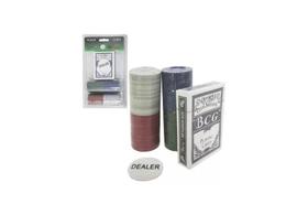 Jogo de Poker com 80 Fichas Baralho e Ficha Dealer - Imporiente Jogo de Poker com 80 Fichas Baralho e Ficha Dealer - Imporiente