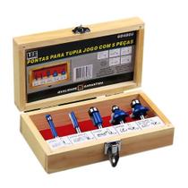 Jogo de Ponta Para Tupia Com 5 Peças 684866 Lee Tools