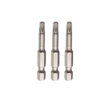 Jogo De Pontas Bits Torx (Torque)T10 Com 50Mm 3 Peças - Idea Jogo De Pontas Bits Torx (Torque)T10 Com 50Mm 3 Peças - Idea