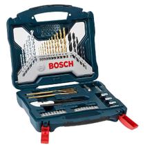 Jogo de Pontas e Brocas Titânio X-Line 50 Peças com Maleta Azul 2607017406000 Bosch Jogo de Pontas e Brocas Titânio X-Line 50 Peças com Maleta Azul 2607017406000 Bosch
