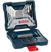 Jogo de pontas e brocas x-line bosch c/ 33 pcs