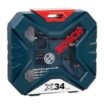 Jogo de Pontas e Brocas X-Line com 34 Peças e Maleta - BOSCH
