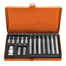 Jogo de Ponteiras Intercambiáveis Trafix - 15 Peças Tramontina PRO Jogo de Ponteiras Intercambiáveis Trafix - 15 Peças Tramontina PRO