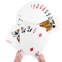 Jogo de pôquer completo de cartas Super Z Outlet Giant Jumbo Deck Jogo de pôquer completo de cartas Super Z Outlet Giant Jumbo Deck