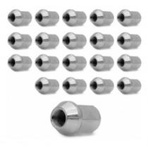 Jogo de porca roda opala e caravan até 1980 cromado