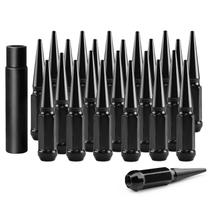 Jogo de Porcas de Roda com Espinhos Mardarth M14x1.5 Preto 32 Peças