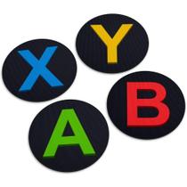Jogo De Porta Copos Botões De Controle Abyx - 4 Peças Jogo De Porta Copos Botões De Controle Abyx - 4 Peças