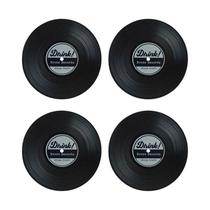 Jogo de Porta Copos Home Style Disco Bar Jogo de Porta Copos Home Style Disco Bar