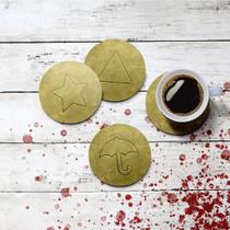 Jogo de Porta Copos Squid Game Dalgona Candy