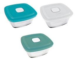 Jogo de Potes Marinex Facilita Vap 300ml com 3 peças Jogo de Potes Marinex Facilita Vap 300ml com 3 peças