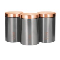 Jogo de Potes Multiuso Inox 3 Pçs Moonlight Berlinger Haus Recipientes Alimentos Pote Organizador Porta Mantimentos Condimentos Jogo de Potes Multiuso Inox 3 Pçs Moonlight Berlinger Haus Recipientes Alimentos Pote Organizador Porta Mantimentos Condimentos