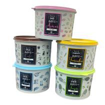 Jogo De Potes Para Arroz Feijão Café Açúcar Farinha