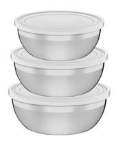 Jogo de Potes Tramontina Freezinox 3 Pçs