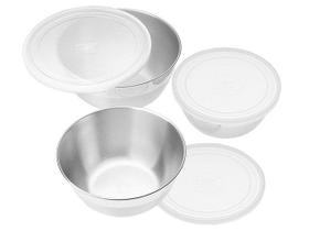 Jogo de Potes Tramontina Freezinox em Aço Inox Jogo de Potes Tramontina Freezinox em Aço Inox