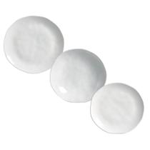 Jogo De Pratos 18 Peças Orgânico New White Porto Brasil