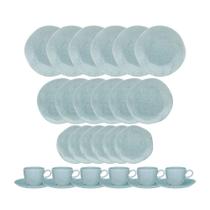 Jogo De Pratos Aparelho De Jantar Porcelana 30 Peças Oxford Blue Bay Kit Completo Jogo De Pratos Aparelho De Jantar Porcelana 30 Peças Oxford Blue Bay Kit Completo