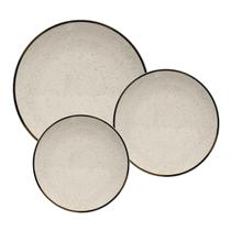 Jogo De Pratos Aparelho Jantar Kit 18 Pcs Oxford Unni Brisa