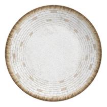 Jogo De Pratos De Jantar Raso De Cerâmica Creta Alleanza - 29cm - Jogo De Pratos De Jantar Raso De Cerâmica Creta Alleanza - 29cm -